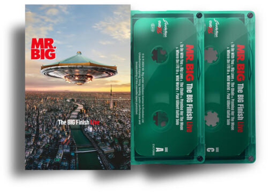 MR. BIG/THE BIG FINISH LIVE 2 CASSETTE (CASSETTE)