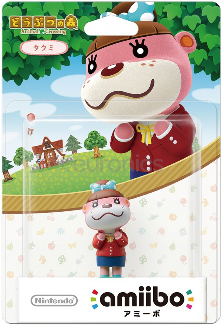 FIGURAS AMIIBO ANIMAL CROSSING TAKUMI