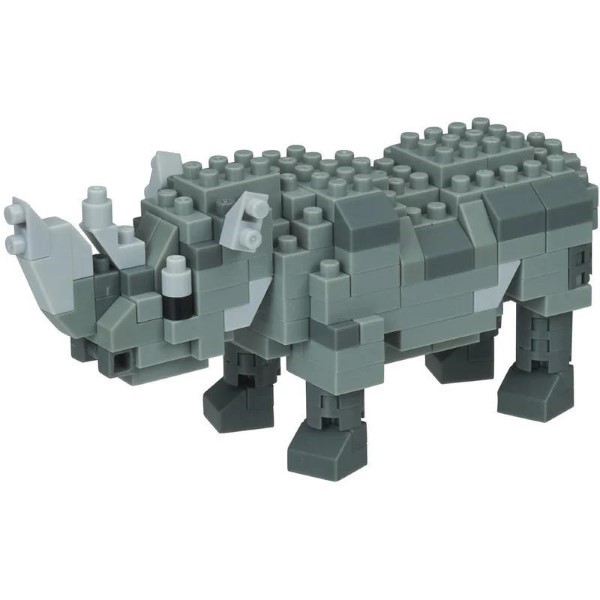 FIGURA NANOBLOCK RHINOCEROS 308 190 PCS BLFNAN21669/TOYS
