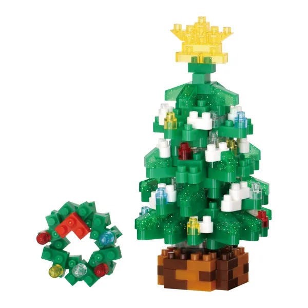 FIGURA NANOBLOCK CHRISTMAS TREE 369 200 PCS BLFNAN22388/TOYS
