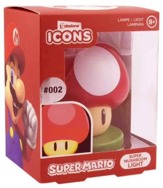 LAMPARA SUPER MARIO SUPER MUSHROOM PP4375NNTX/TOYS – foto 1