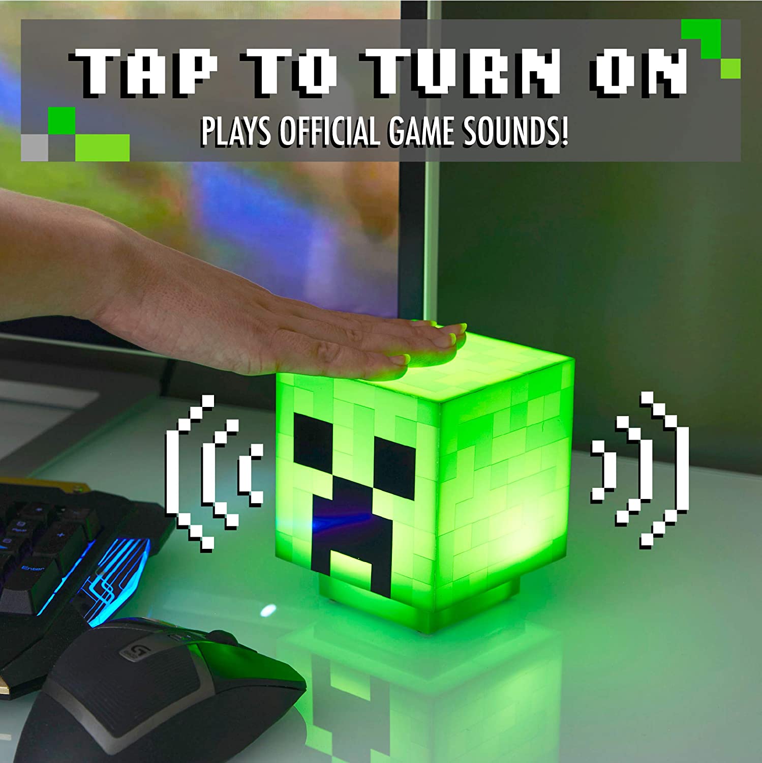 LAMPARA MINECRAFT CREEPER PAL2294 PP6595MCFV2 – foto 5