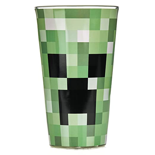 VASO DE VIDRIO MINECRAFT CREEPER PAL3765 PP6729MCFV2