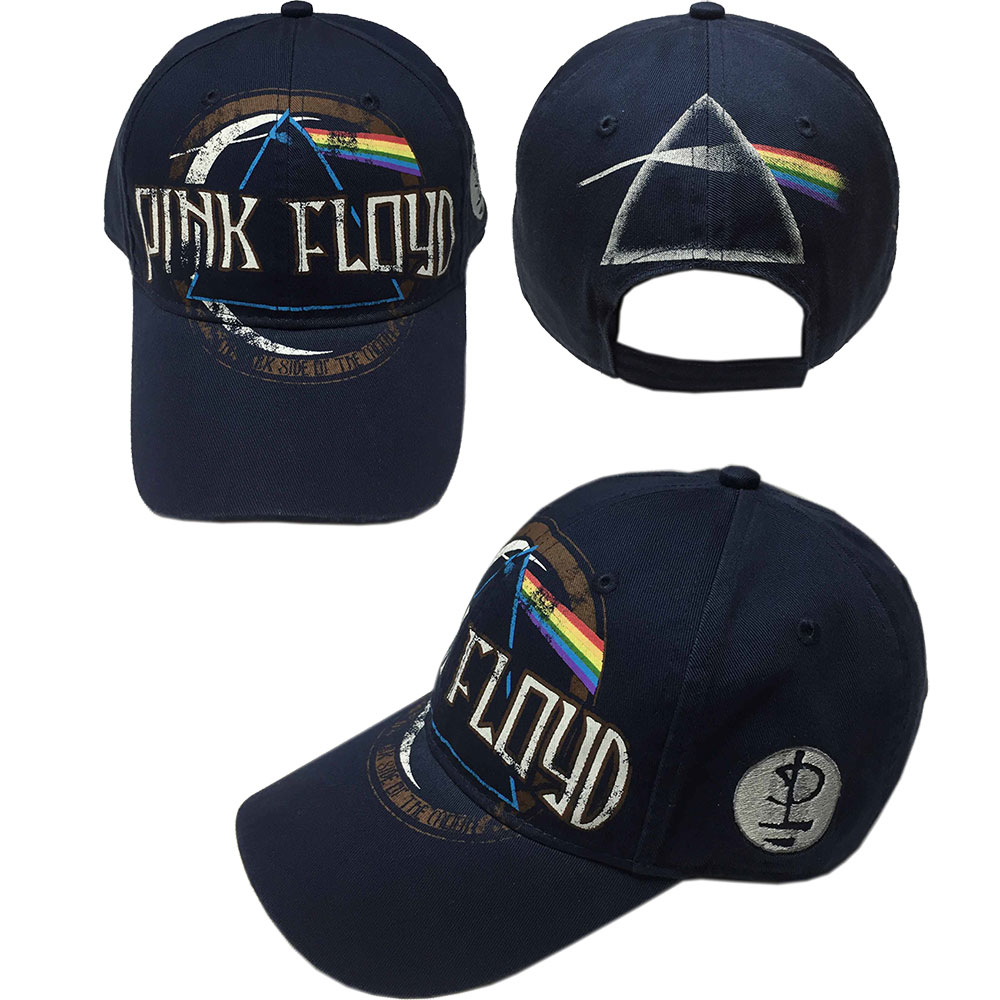 GORRA PINK FLOYD DISTRESSED DARK SIDE OF THE MOON NAVY PFCAP01N – foto 1