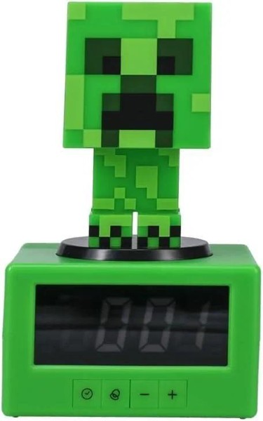 RELOJ MINECRAFT CREEPER ICON ALARM CLOCK PP11369MCFV3ID – foto 3