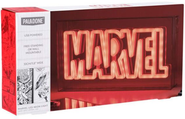 LAMPARA MARVEL LOGO LED NEON PP13125MC – foto 1