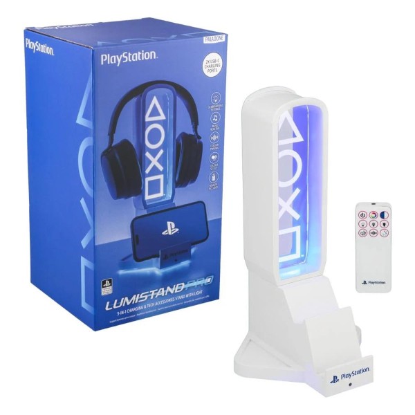 LAMPARA DESK HEADPHONE STAND PLAY STATION WITH LIGHT PP14328PS – foto 1