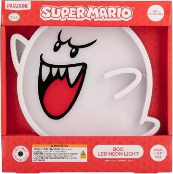 LAMPARA SUPER MARIO BOO LED NEON PP14714NNVN – foto 1