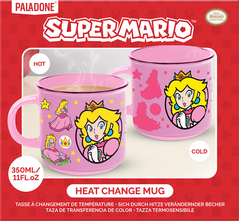 TAZA SUPER MARIO PEACH TERMOCROMATICA(PP14753NN) – foto 1