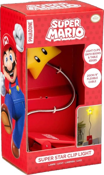 LAMPARA SUPER MARIO SUPER STAR BOOK LIGHT PP15810NNVN – foto 1