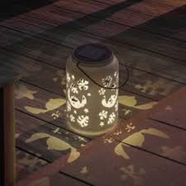 LAMPARA LILO - STICTH STITCH SOLAR PROJECTION LANTERN PP16164LSVN – foto 2