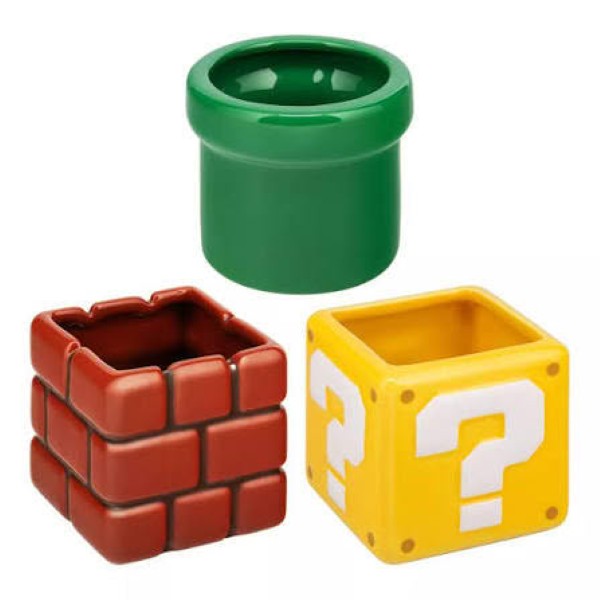 SNACK BOWLS SUPER MARIO 3 MINI PLANTERS PALADONE PP14391NNTX – foto 2