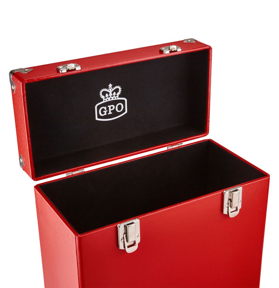 GPO/VINYL RECORD CASE RED 12 IN – foto 2