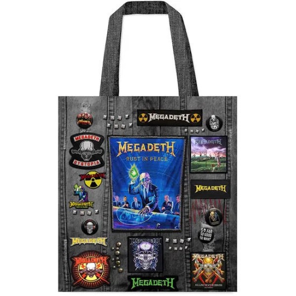BOLSA ECOLOGICA ROCKSAX MEGADETH BATTLE BAG 16X16 RSAX67017