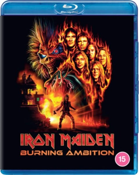 IRON MAIDEN BURNING AMBITION BLU-RAY/DVD – foto 1