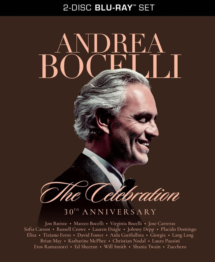 ANDREA BOCELLI THE CELEBRATION 30TH ANNIVERSARY/DVD