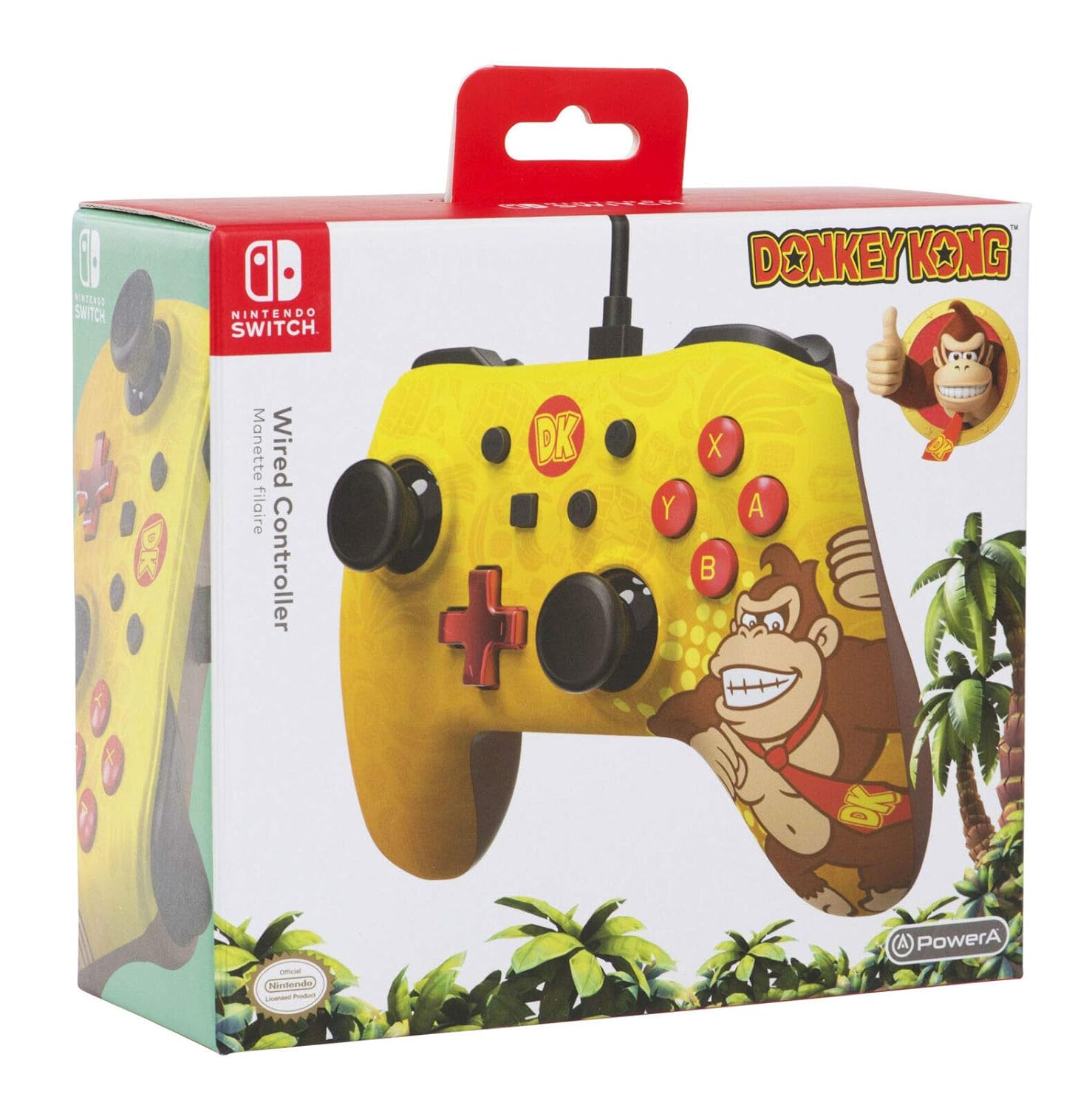 SWITCH CONTROL WIRED DONKEY KONG (POWER A) 1800