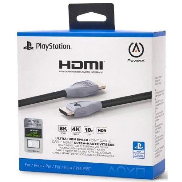 PS5 POWER A CABLE HDMI 3M – foto 1