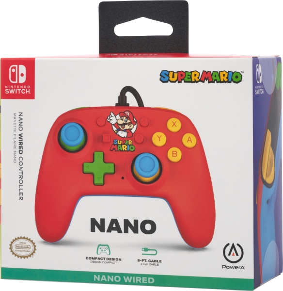 SWITCH CONTROL WIRED NANO SUPER MARIO (POWER A) 5110