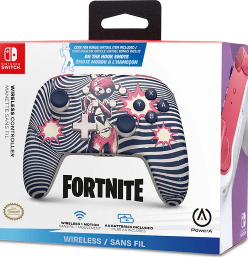 SWITCH CONTROL WIRELESS FORTNITE CUDDLE TEAM LEADER (POWER A) 2612