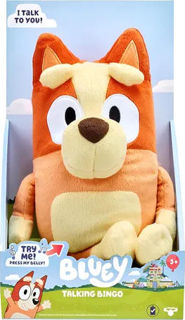 PLUSH BLUEY S12 BINGO 12"/TOYS