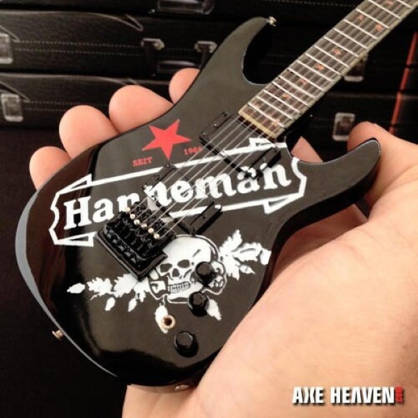 MINI GUITARRA AXE HVN JEFF HANNEMAN RED STAR JH-604
