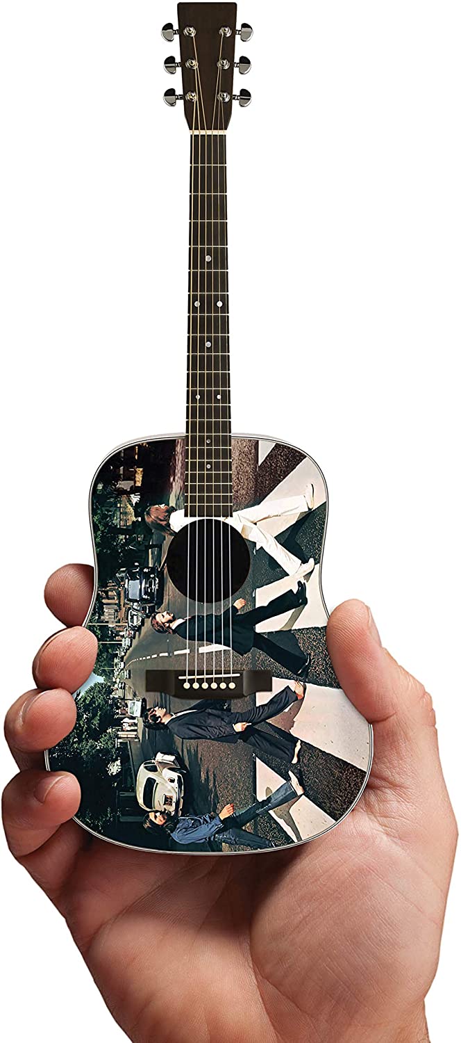 MINI GUITARRA THE BEATLES ABBEY ROAD FAB FOUR TRIBUTE – foto 1