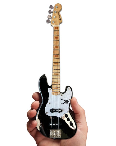 MINI GUITARRA AXE HVN GEDDY LEE RUSH FENDER JAZZ VINT TOUR FJ-006