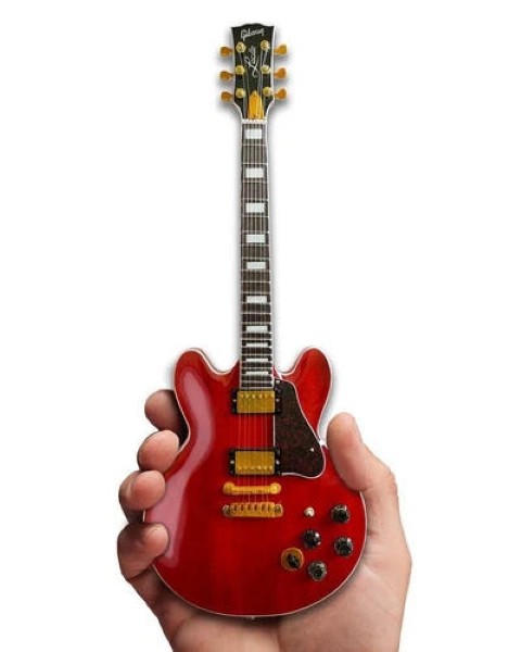 MINI GUITARRA BB KING GIBSON CHERRY