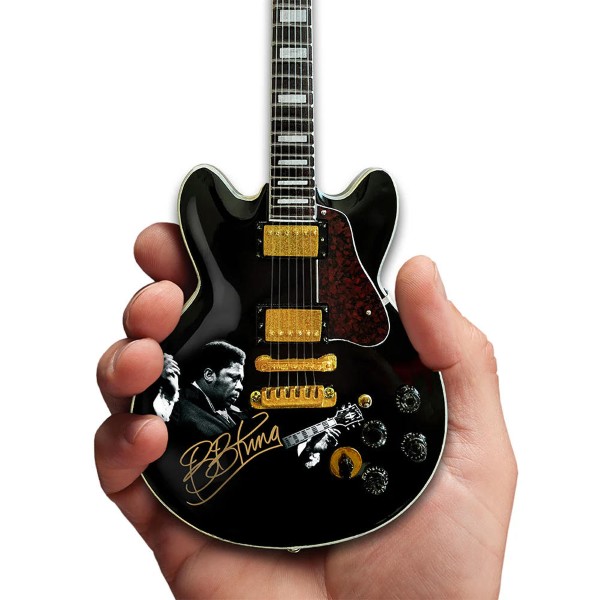 MINI GUITARRA BB KING GIBSON EBONY