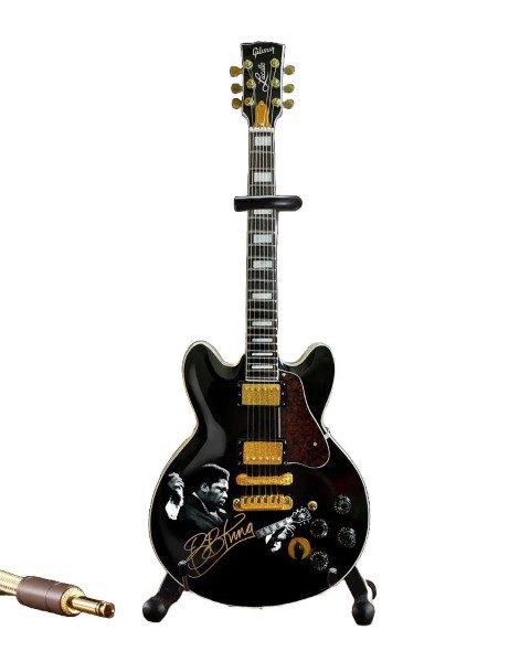 MINI GUITARRA BB KING GIBSON EBONY