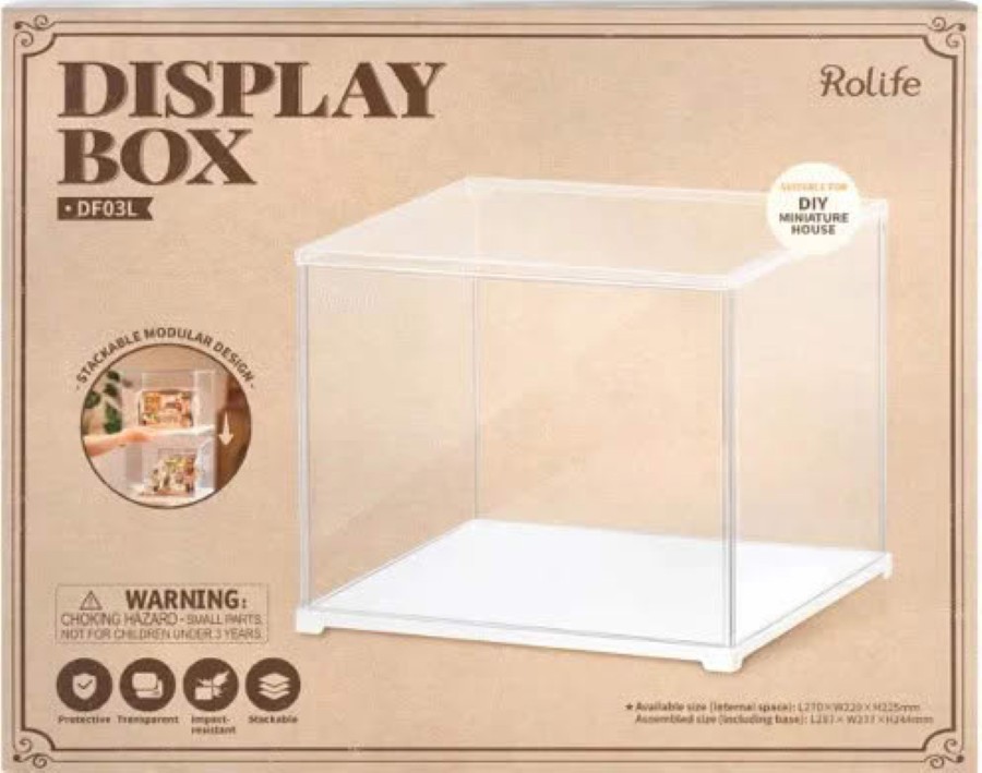 CAJA PROTECTORA PARA ROMPECABEZAS 3D HORIZONTAL ACRYLICA DF03L