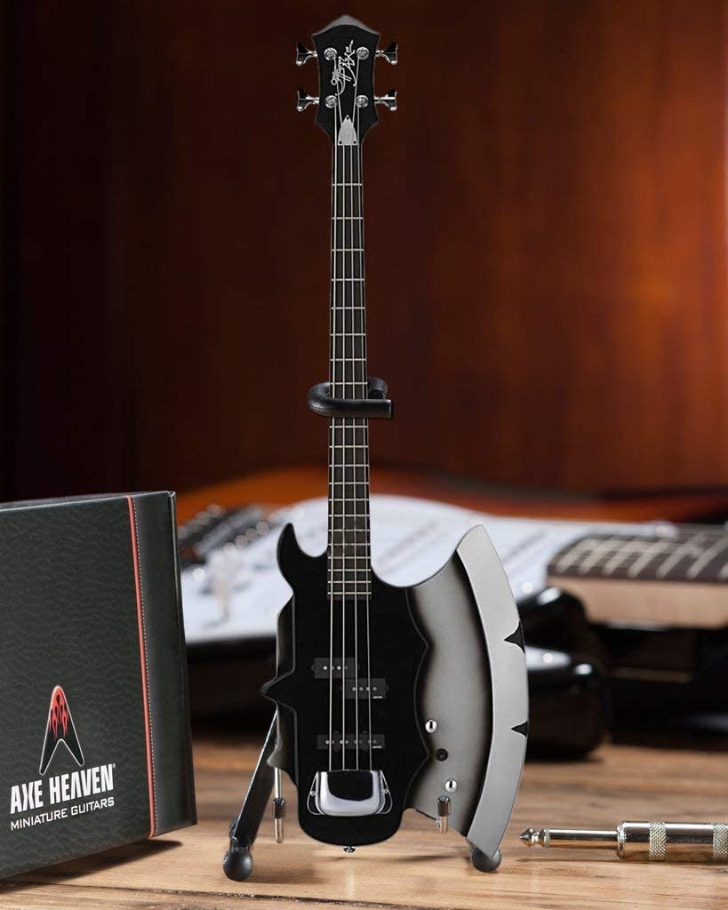 MINI GUITARRA KISS GENE SIMMONS AXE BASS MINI 3898 – foto 1