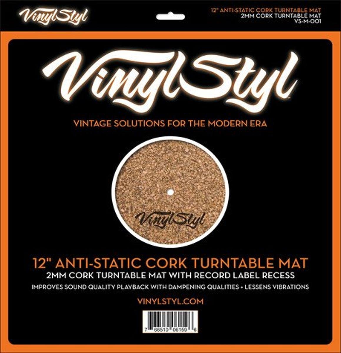 VINYL STYL/ANTI-STATIC CORK TURNTABLE MAT 12" – foto 1