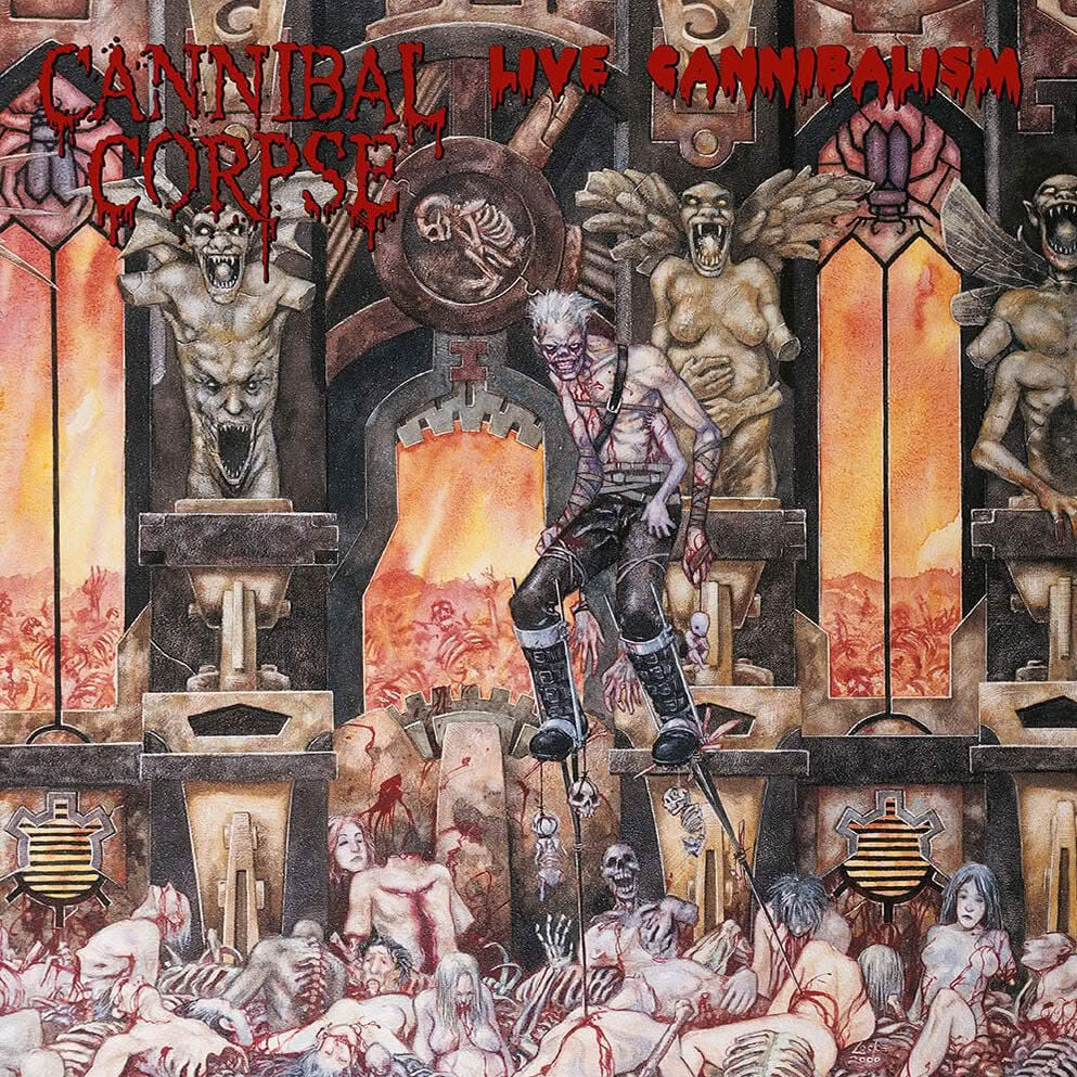 CANNIBAL CORPSE/LIVE CANNIBALISM 2LP CLEAR (VINYL) – foto 1