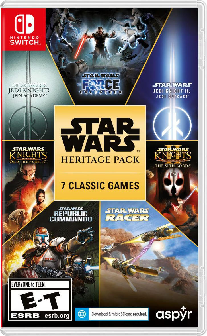 STAR WARS HERITAGE PACK(7GAMES)/SWITCH – foto 1