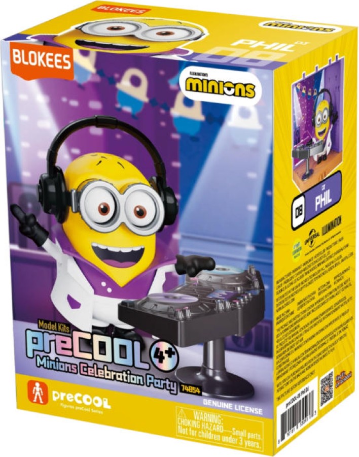 FIGURA BLOKEES MINIONS PRECOOL CELEBRITY PARTY SURTIDO BLK74855A/TOYS