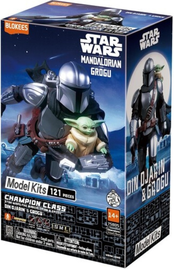 FIGURA BLOKEES STAR WARS DIN DJARIN AND GROGU BLK75805/TOYS