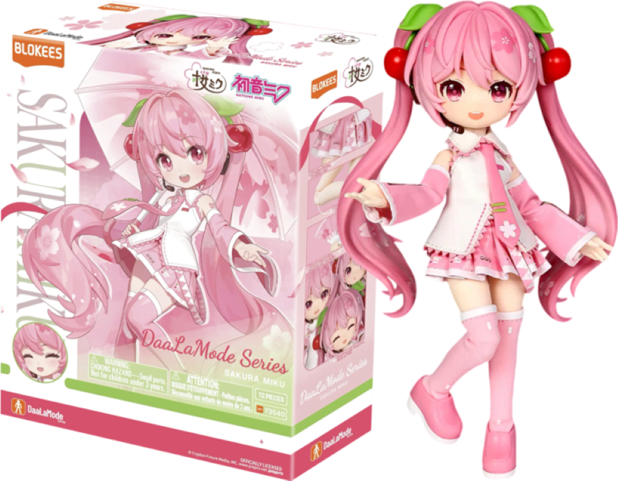 FIGURA BLOKEES VOCALOID SAKURA MIKU DAALAMODE SERIES BLK73540/TOYS