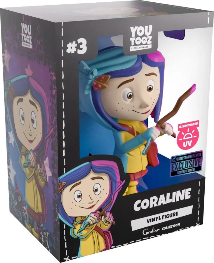 FIGURA YOUTOOZ CORALINE AND THE CAT ILLUMINATED 3031/TOYS