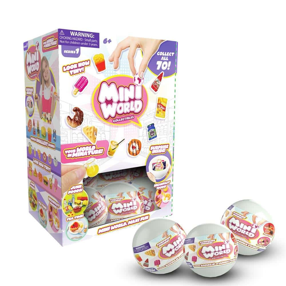 MYSTERY MINI WORLD FOOD SERIE 1/TOYS