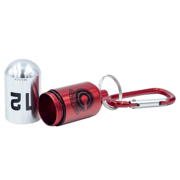 KEYCHAIN DRAGON BALL Z RED CAPSULE CORP