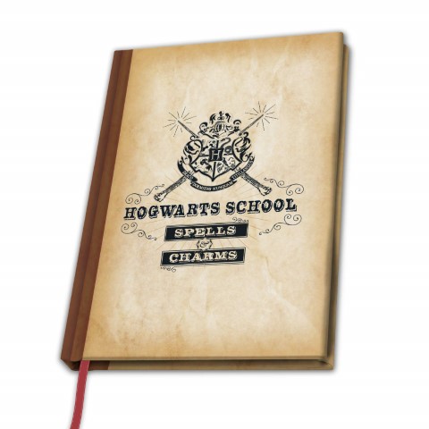 LIBRETA HARRY POTTER HOGWARTS SCHOOL LIST SPIRAL ABYNOT003_US