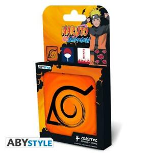 PORTAVASOS NARUTO  4 PCS SET ABYCOS007_US