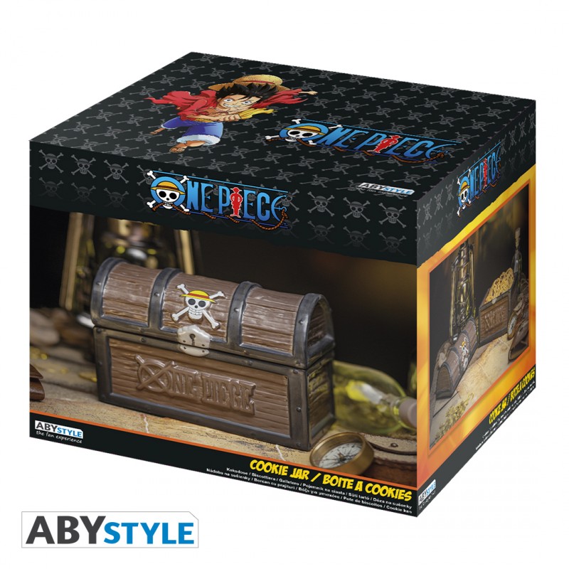 TARRO PARA GALLETAS ONE PIECE TREASURE CHEST ABYTAB023_US