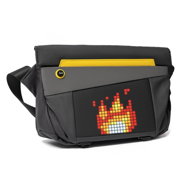 DIVOOM/BOLSO PIXOO-SLINGBAG-V BLACK 90100058196