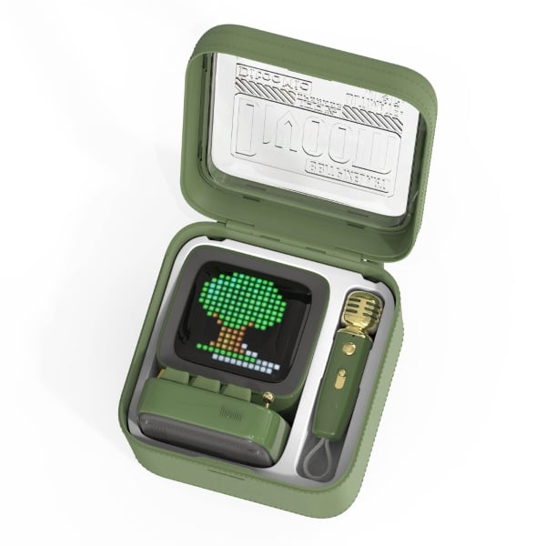 DIVOOM/PARLANTE DITOOMIC CON MICROFONO GREEN BLUETOOTH 90100058202 – foto 2