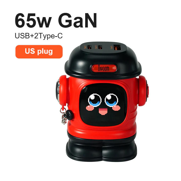 DIVOOM/CARGADOR DIPOW-65 RED