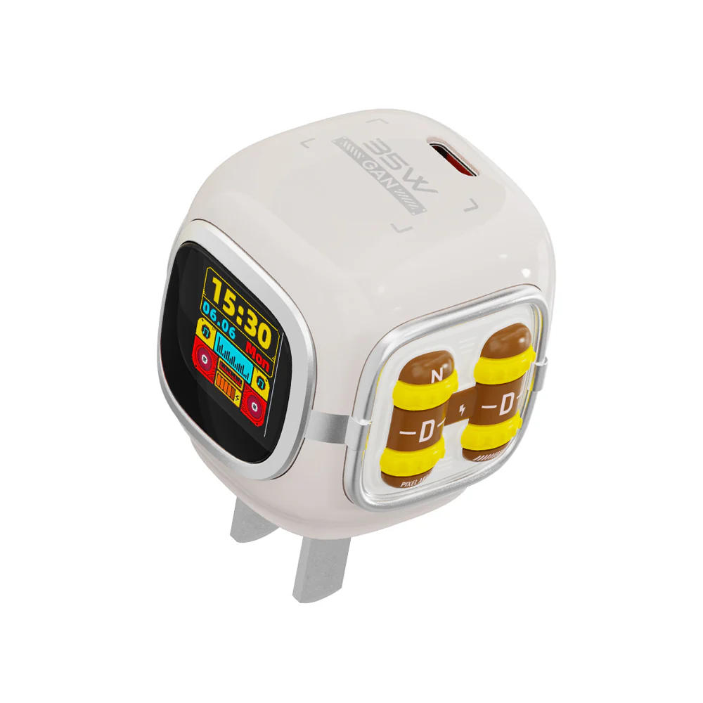 DIVOOM/CARGADOR DIPOW-35 WHITE