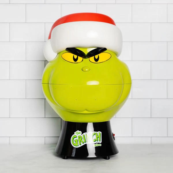 MAQUINA PARA PALOMITAS THE GRINCH CON GORRO DE SANTA(HEAD) POP-DSU-GRI – foto 1